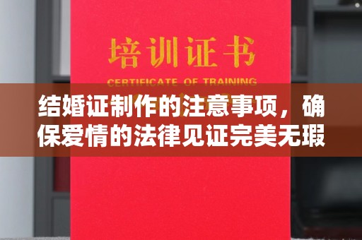 平顺结婚证制作的注意事项，确保爱情的法律见证完美无瑕